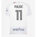Günstige AC Milan Christian Pulisic #11 Auswärts Fussballtrikot 2023-24 Kurzarm